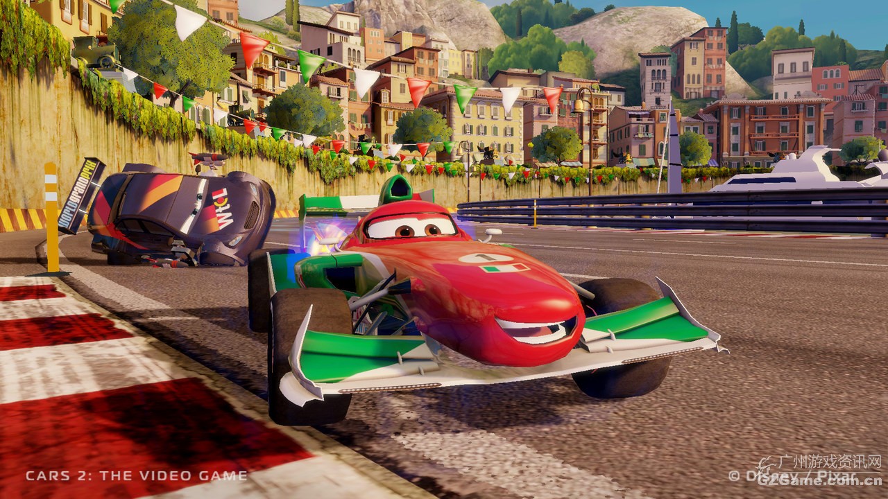 《汽车总动员 2》横冲直撞的趣味竞速 电视游